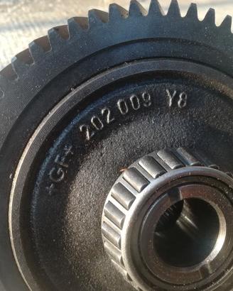 corona differenziale peugeot 206 1.4 hdi 70 cv