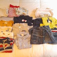 Lotto abbigliamento vestiti misti neonato 6/9 mesi