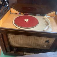 Radio giradischi valvolare vintage
