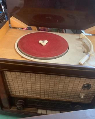 Radio giradischi valvolare vintage