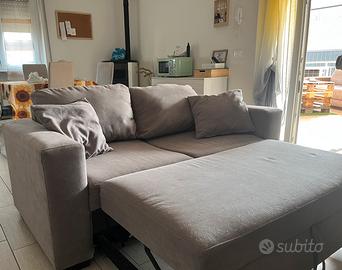 Divano letto con penisola