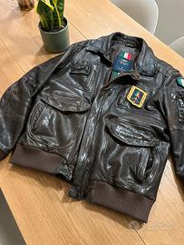 Giacca in pelle aereonautica militare