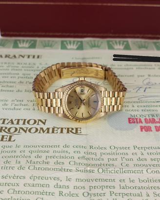 Rolex Lady-Datejust Ref. 6917 Box and Warranty