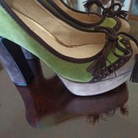 Scarpe zeppa e plateau  pelle scamosciata Hypnosi