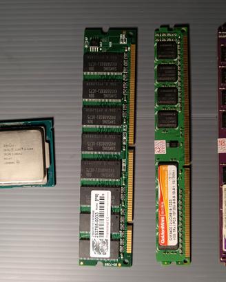 Processore intel i3 3.6 4160 + 2 RAM  4 gb DDR 3 1