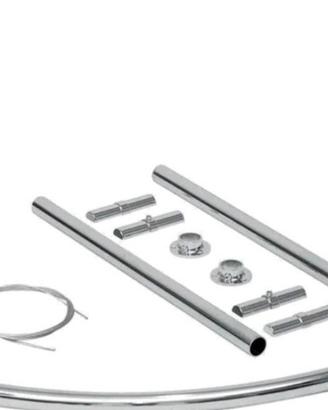 2 Supporti semicerchio per tenda camerino