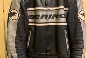 Giacca moto in pelle Bering