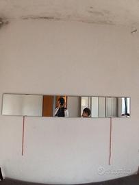 specchio lungo rettangolare