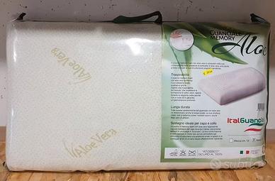 Cuscino memory foam aloe 15cm NUOVO