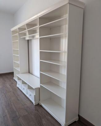 Libreria componibile IKEA LIATORP bianca