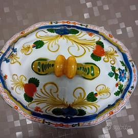 zuppiera ceramica di Faenza 
