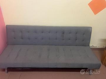 Divano reclinabile (diventa letto singolo)