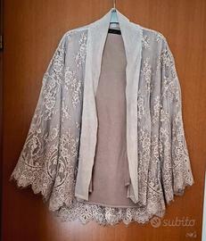 Kimono/Cardigan Twin-Set Simona Barbieri - Pizzo 