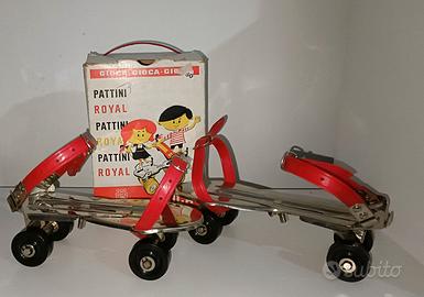PATTINI A ROTELLE ROYAL GIOCA MILANO VINTAGE