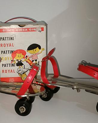 PATTINI A ROTELLE ROYAL GIOCA MILANO VINTAGE