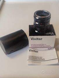 Tubi di prolunga Vivitar per Nikon 