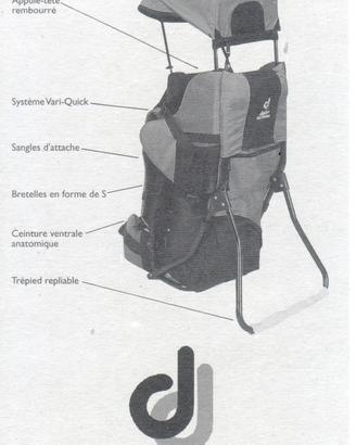 Zaino porta bambini Deuter kid comfort
