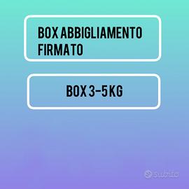 Box di Abbigliamento firmato usato al kilo stock