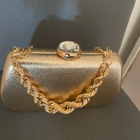 Borsa pochette donna Velvet Collection in pelle