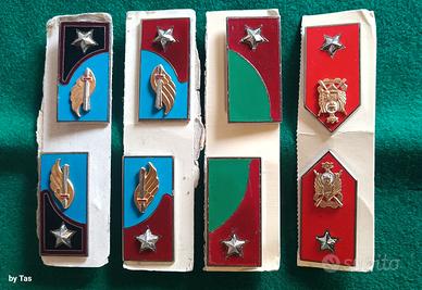 Mostrine metalliche Esercito Italiano 