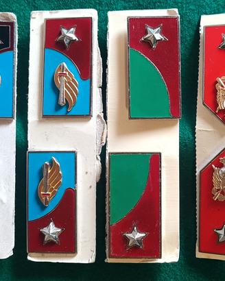 Mostrine metalliche Esercito Italiano 