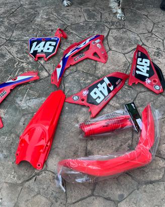 2 kit plastiche HONDA CRF 250 R 2024