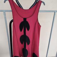 Abito Smanicato in Lana Cotta design unico tg L