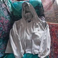 felpa nike grigia TG S