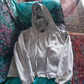 felpa nike grigia TG S