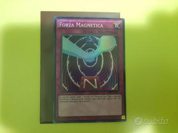 Carta yugioh forza magnetica super rara