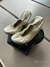 Eleganti ballerine in pelle