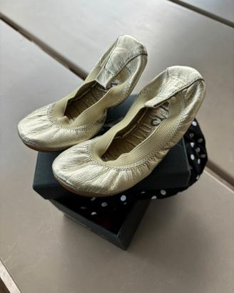 Eleganti ballerine in pelle