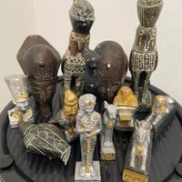 set statuine statue antico Egitto