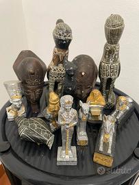 set statuine statue antico Egitto