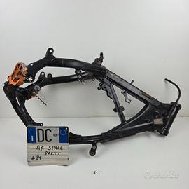 TELAIO TARGATO KTM 125 EXC 2007