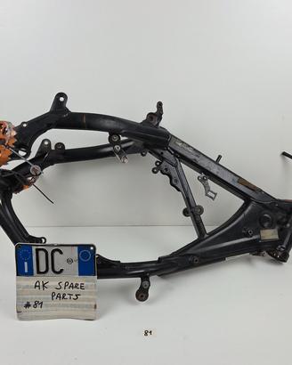 TELAIO TARGATO KTM 125 EXC 2007