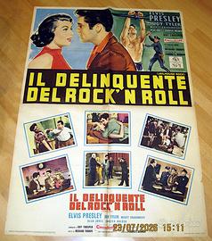 Manifesto 100 x 140 Elvis Jailhouse Rock del 1958