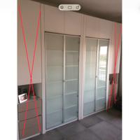Mobile letto singoo verticale trasformabile