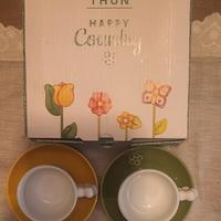 Tazze Thun  + zuccheriera 