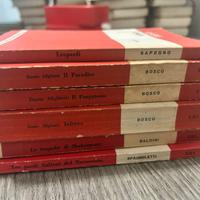 Libri di leopardi dante alighieri e Shakespeare