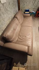 Calia Italia Divano pelle 4 posti