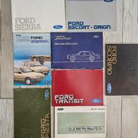 Libretti Uso e Manutenzione FORD