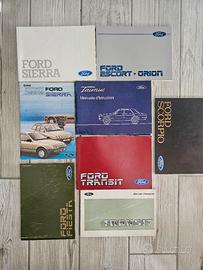 Libretti Uso e Manutenzione FORD