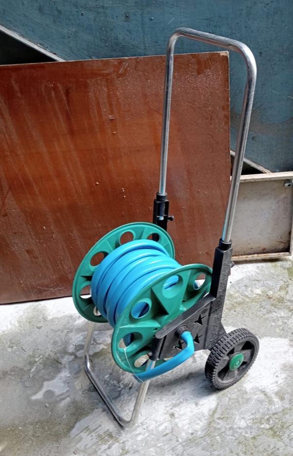 Carrello Avvolgitubo Per Irrigazione Agrati 320 &ndash; Con Ruote, Portagomma, Per Giardino