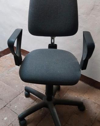 poltrona da ufficio con ruote