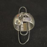 Anello Miluna a fascia Argento 925 tg. 15