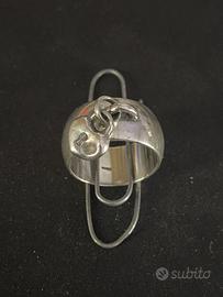 Anello Miluna a fascia Argento 925 tg. 15