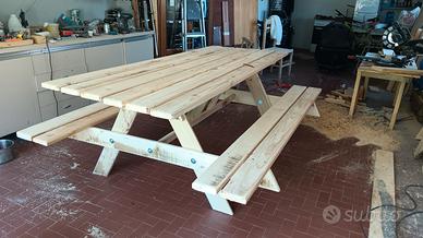 tavolo picnic 10 posti