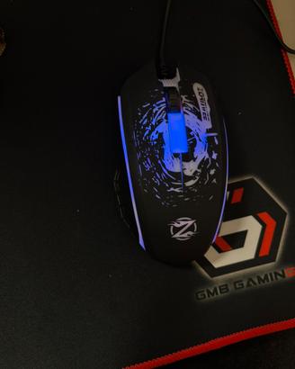 Mouse Gaming LED RGB USB Pioneer