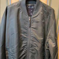 Giacca bomber H&M verde militare